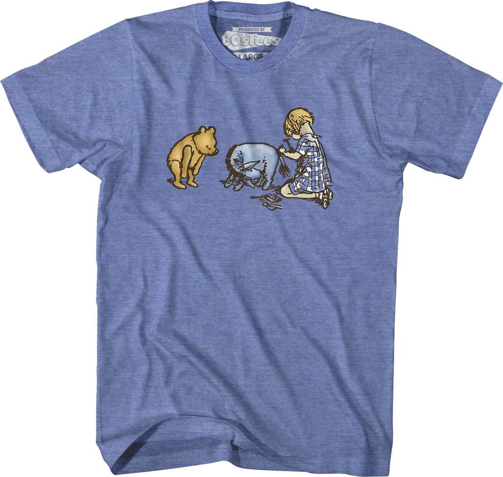 Pin The Tail On Eeyore Winnie Pooh T-Shirt product image 3