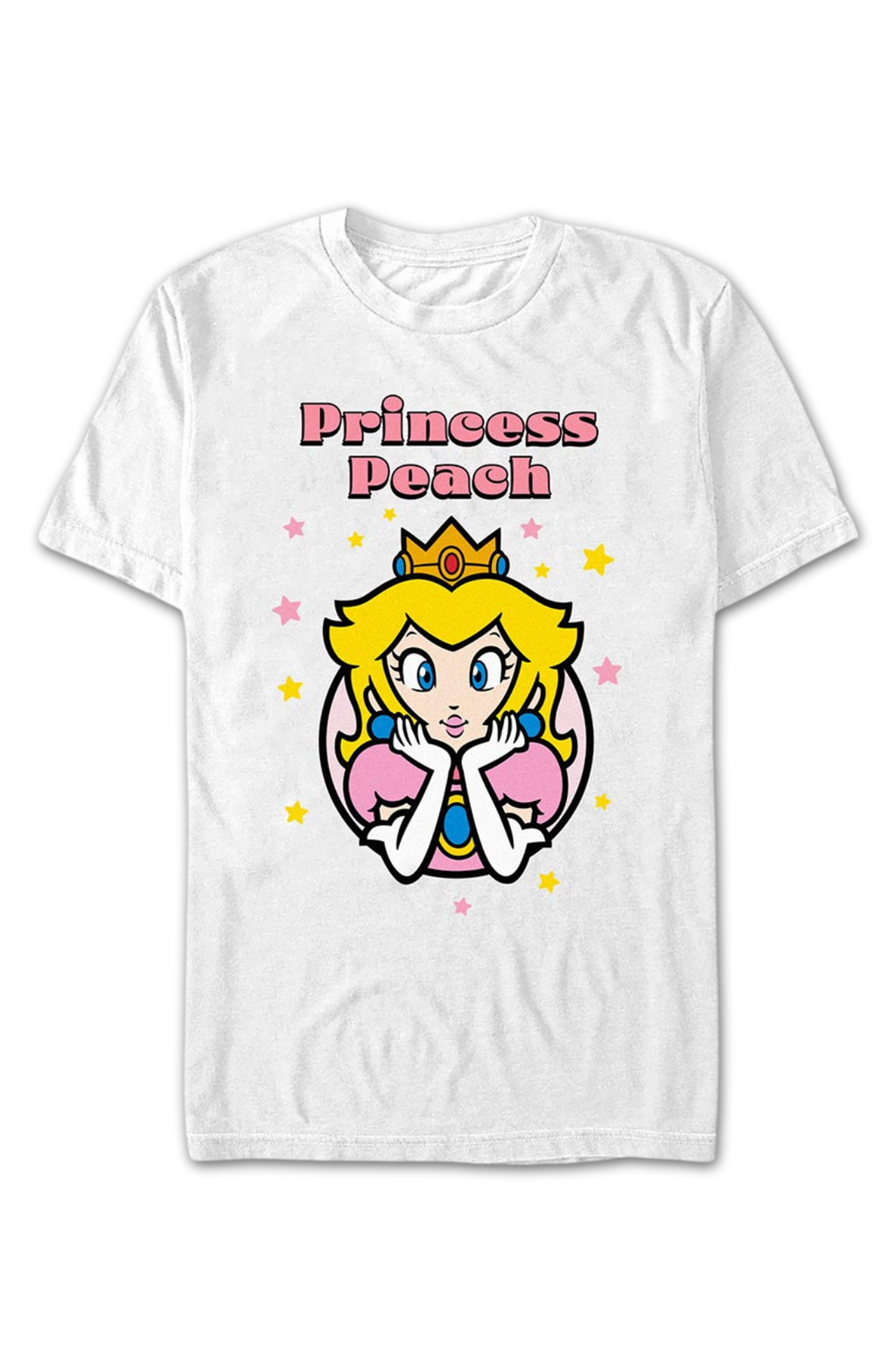 Princess Peach Stars Super Mario Bros. Nintendo T-Shirt product image 2