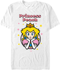 Princess Peach Stars Super Mario Bros. Nintendo T-Shirt product image 1