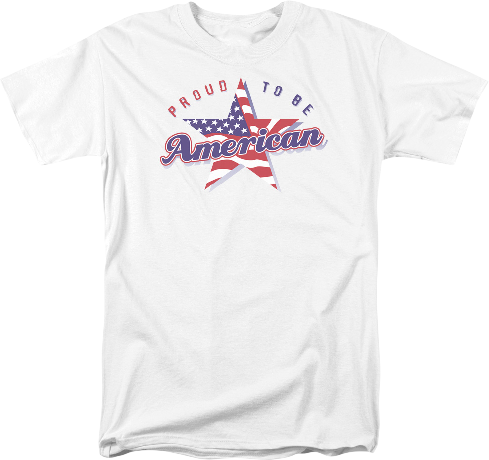 Proud To Be American T-Shirt product image 1