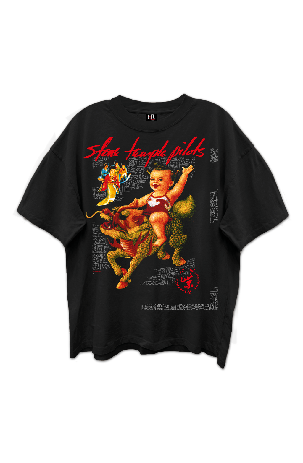 Purple Stone Temple Pilots Oversized T-Shirt product image 2
