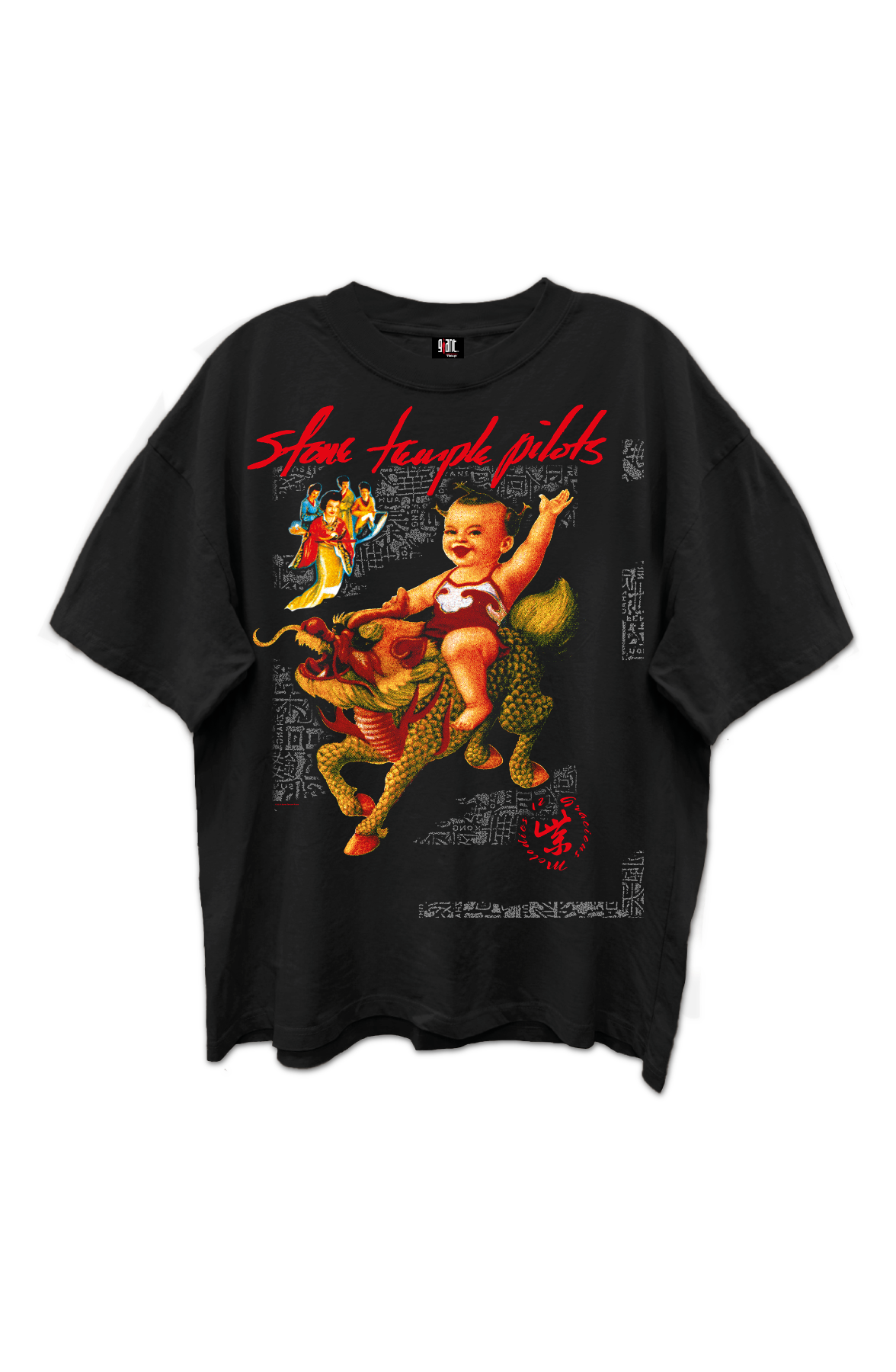 Purple Stone Temple Pilots Oversized T-Shirt product image 2