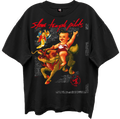 Purple Stone Temple Pilots Oversized T-Shirt product image 1