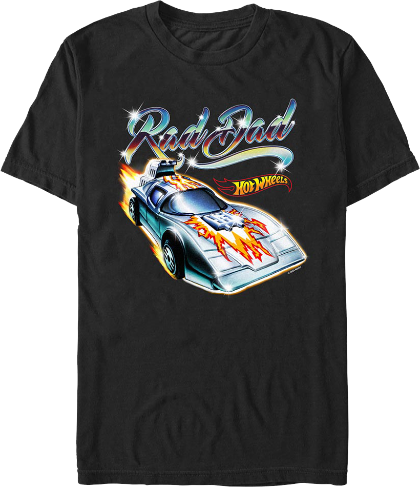Rad Dad Hot Wheels T-Shirt product image 1
