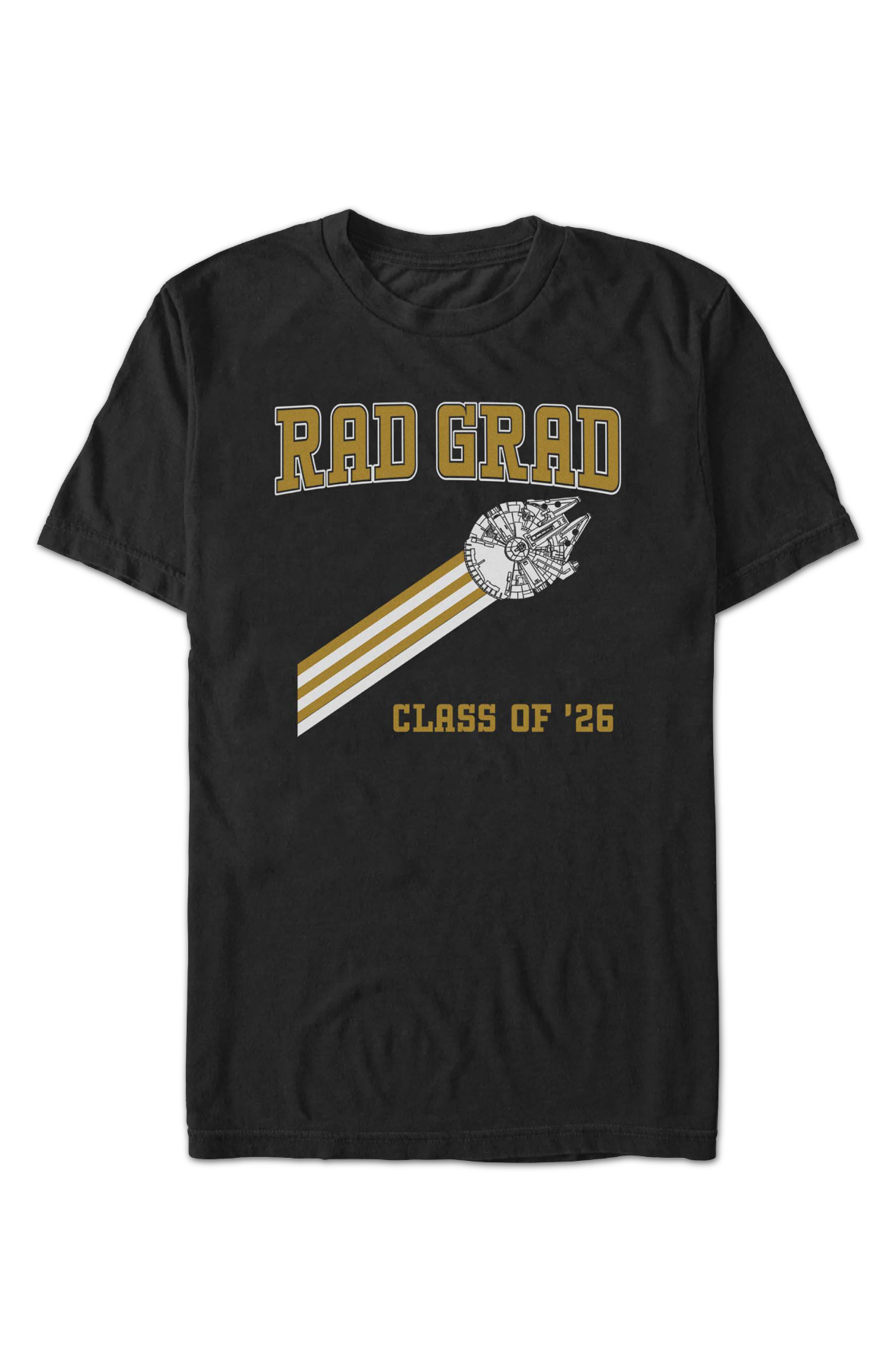 Rad Grad Class Of '26 Millennium Falcon Star Wars T-Shirt product image 2