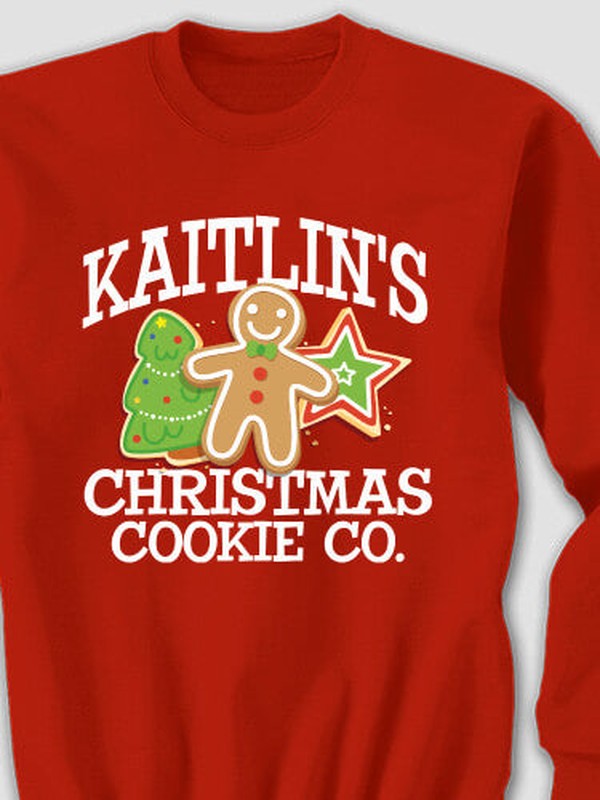 Christmas Cookie Company : Printed Sweatshirts product image 1