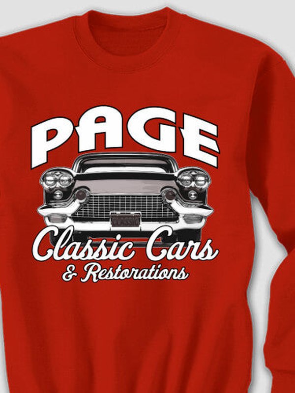 Classic Cars : Printed Sweatshirts product image 3