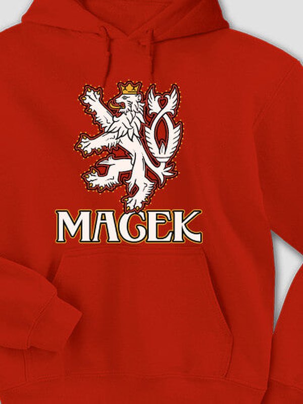 Czech Lion : Printed Hoodies product image 2