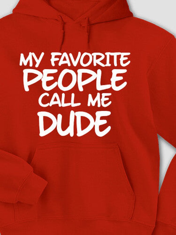 Favorite People : Printed Hoodies product image 3