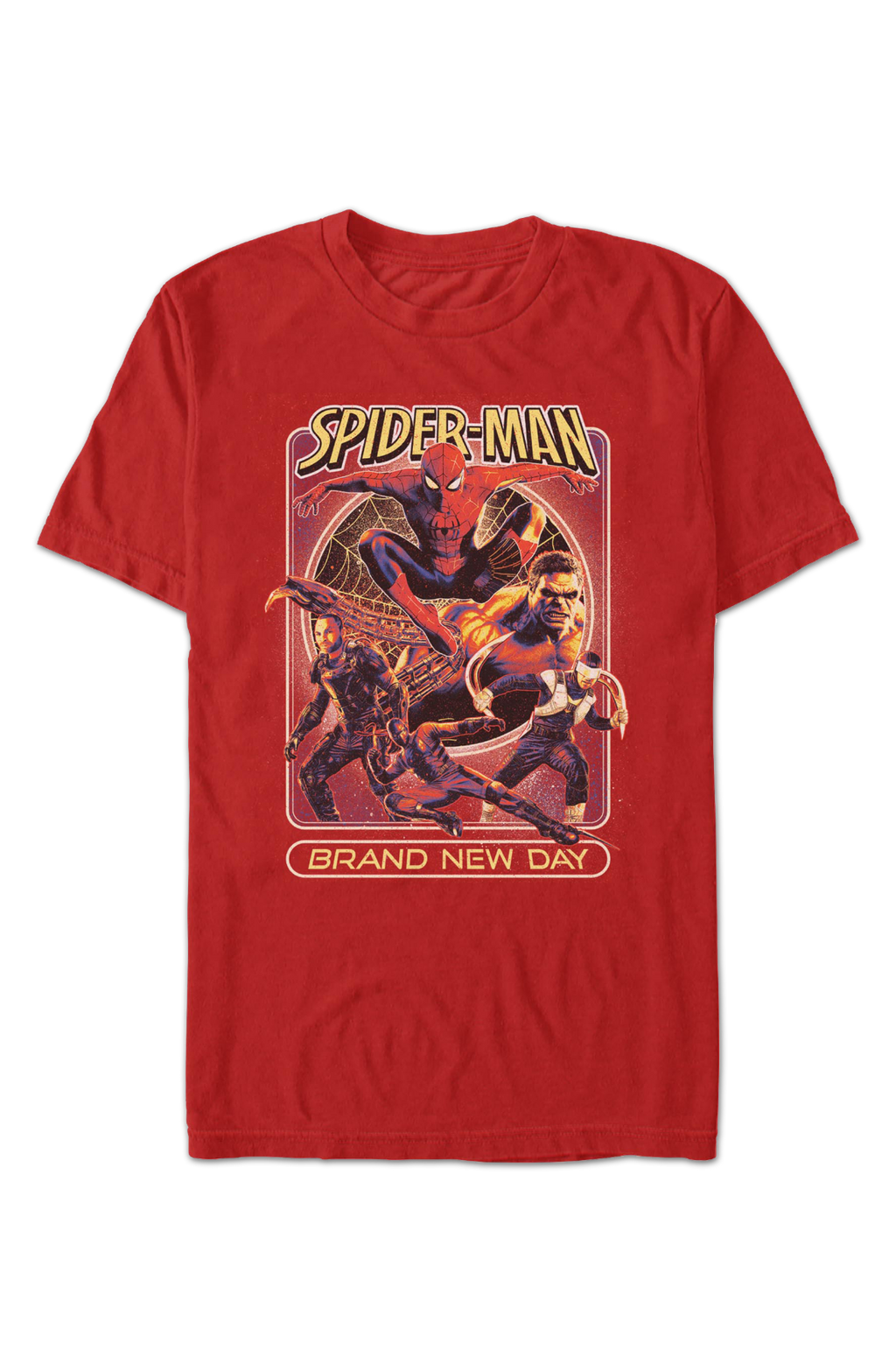 Red Poster Spider-Man:Brand New Day Shirt