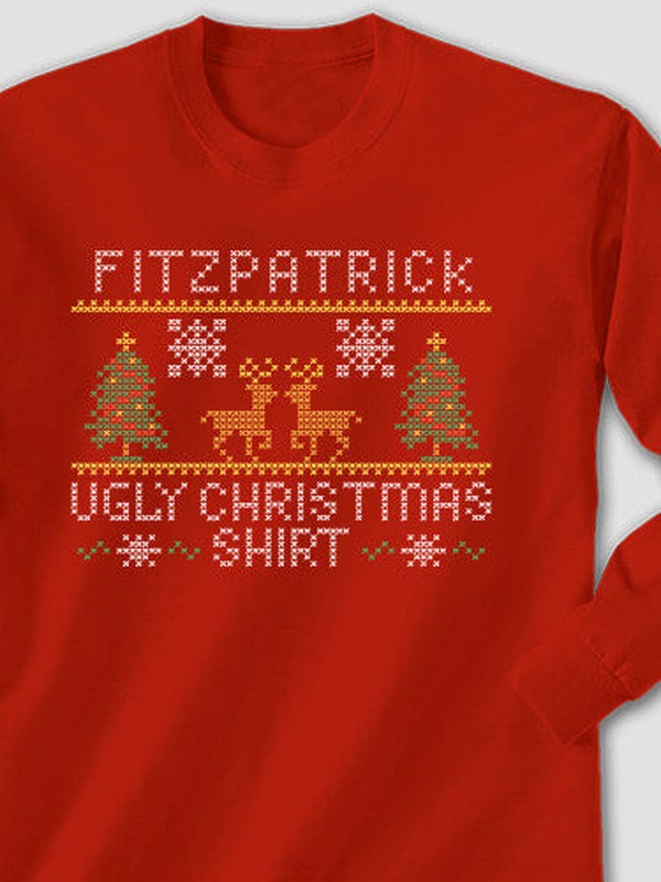 Ugly Christmas Shirt : Printed Long Sleeves product image 1