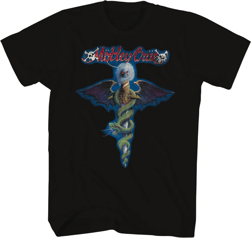 Retro Outline Dr. Feelgood Motley Crue T-Shirt product image 1