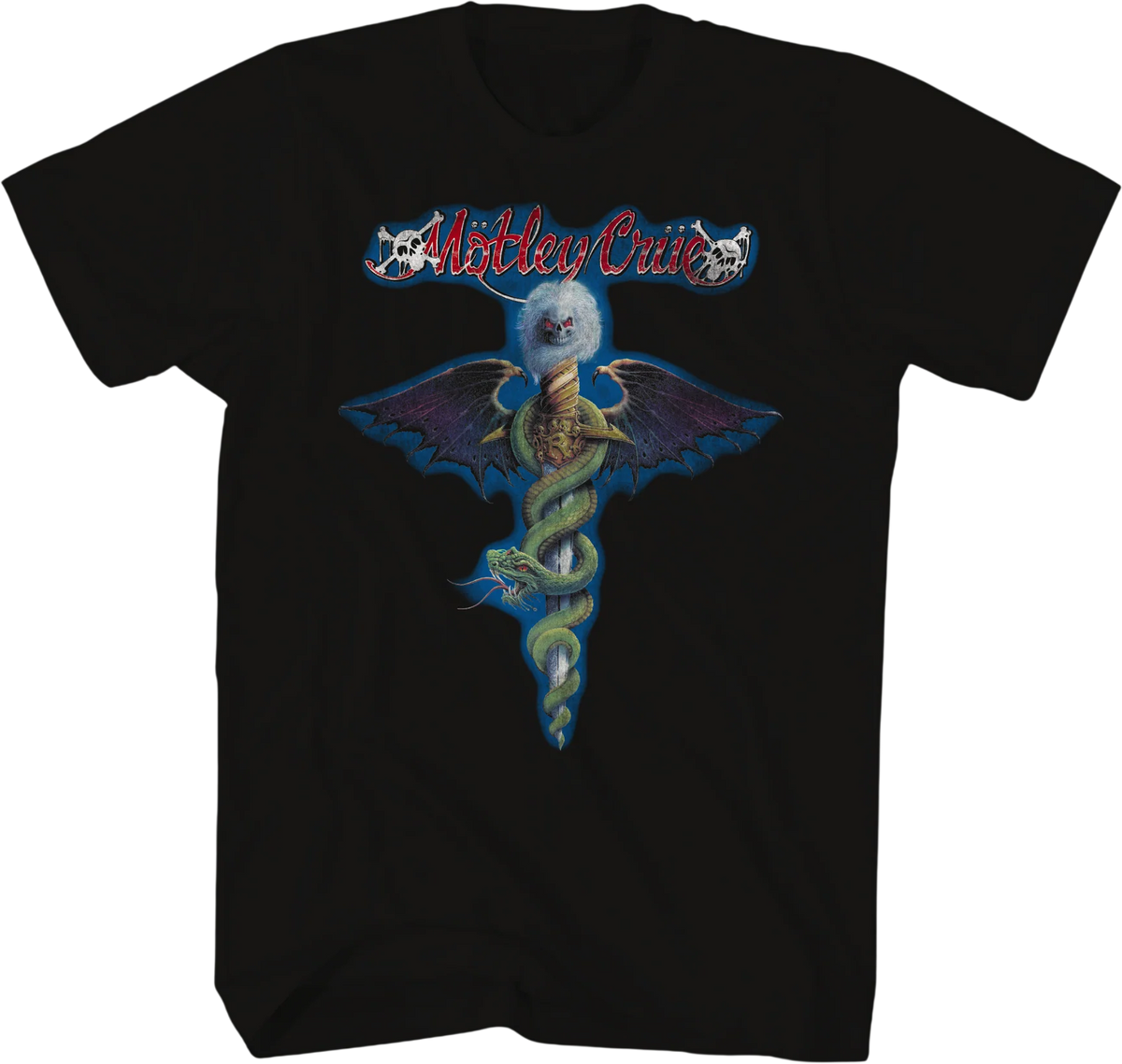 Retro Outline Dr. Feelgood Motley Crue T-Shirt product image 1