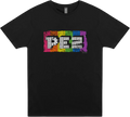 Retro Rainbow Logo PEZ T-Shirt product image 1