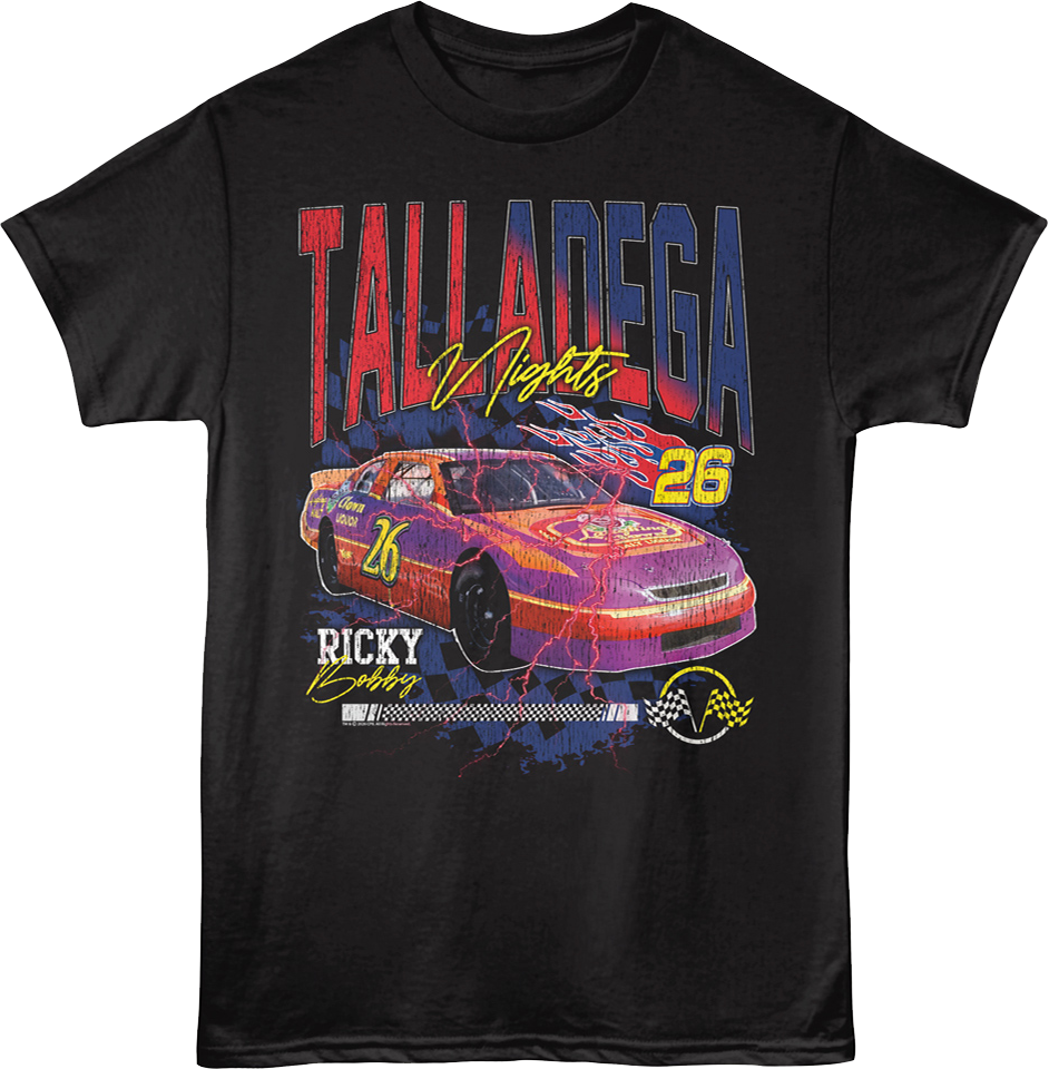 Ricky Bobby Lightning Talladega Nights T-Shirt product image 1