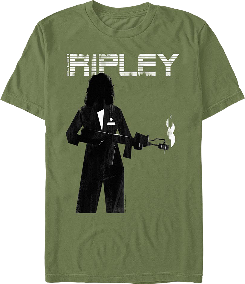 Ripley Silhouette Alien T-Shirt product image 1