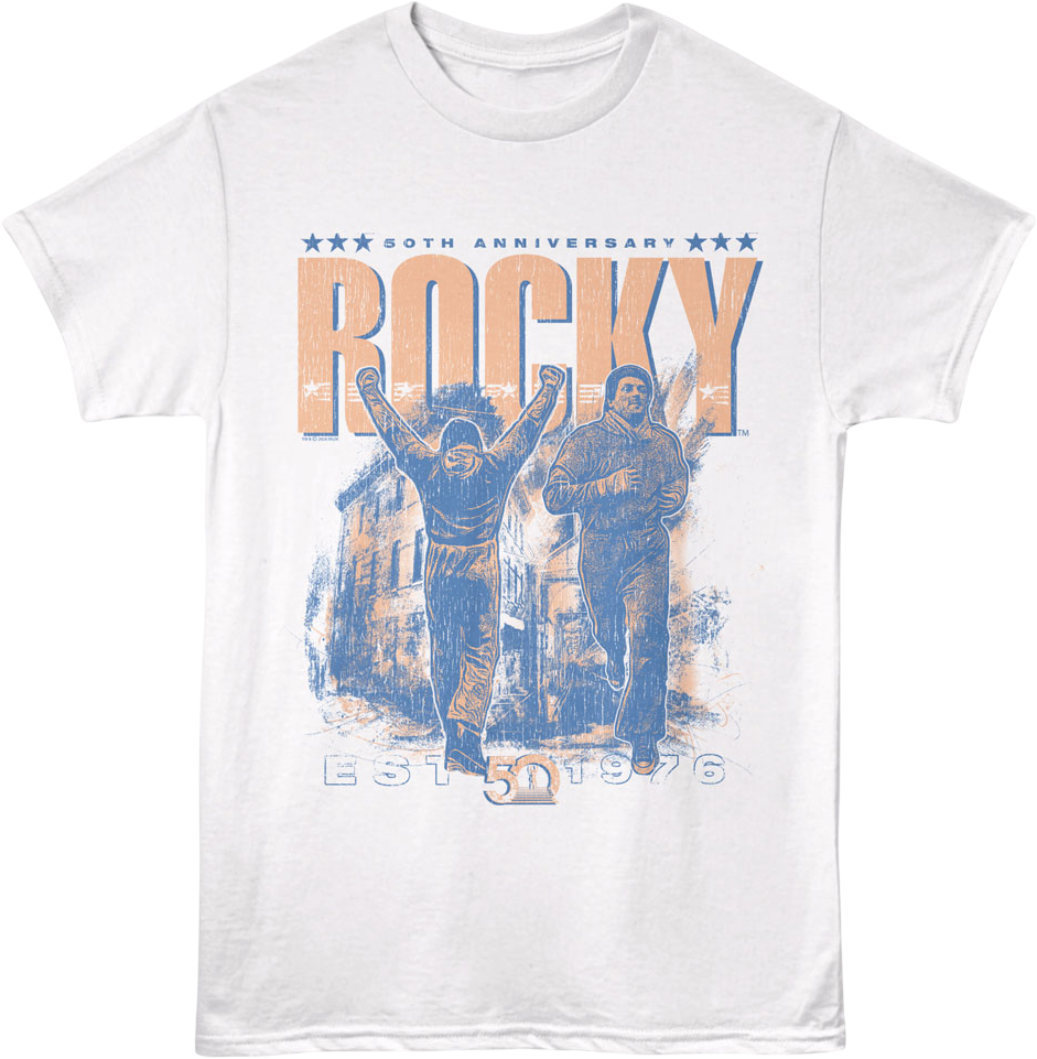 50th Anniversary Sketches Rocky T-Shirt product image 1
