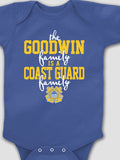 Coast Guard Family : Printed Baby Bodysuits