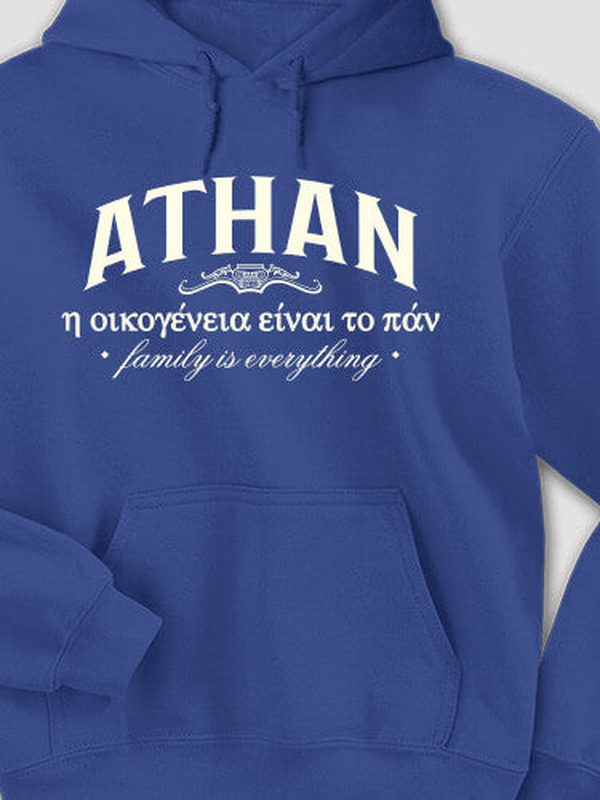 Greek Family Is Everything : Printed Hoodies product image 2