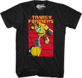 Running Pose Bumblebee Transformers T-Shirt product image 1