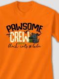 Black Cats And Boba : Printed T-Shirts