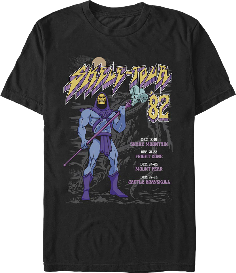 Skele-Tour '82 Masters Of The Universe T-Shirt product image 1