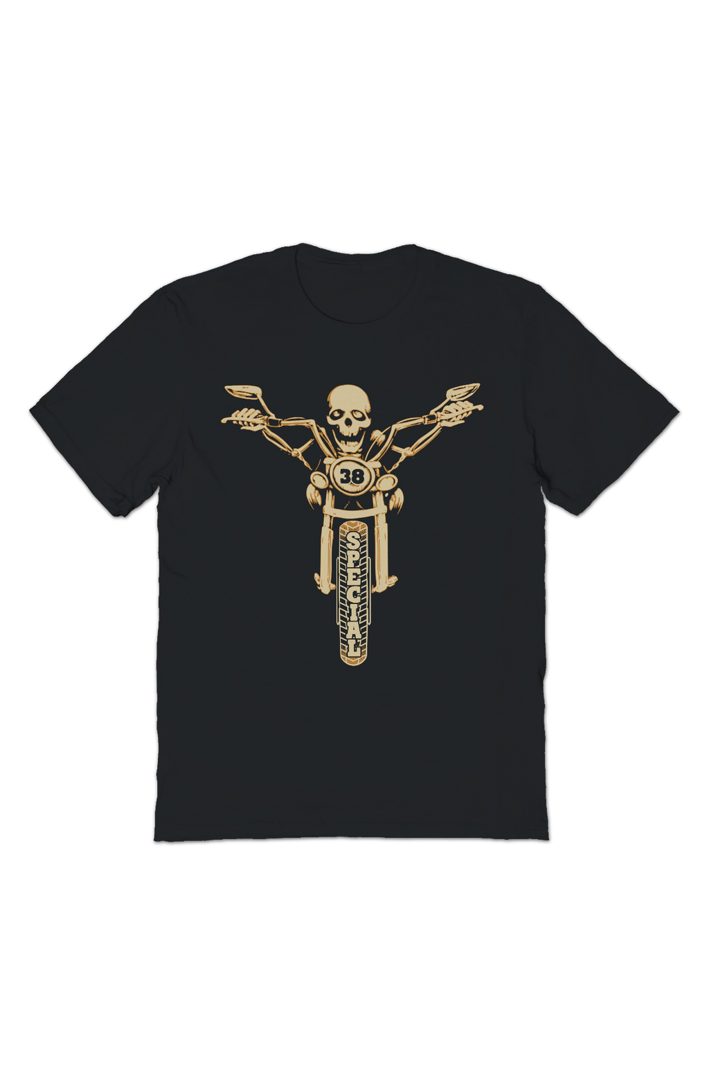 Skeleton On Bike 38 Special T-Shirt product image 2