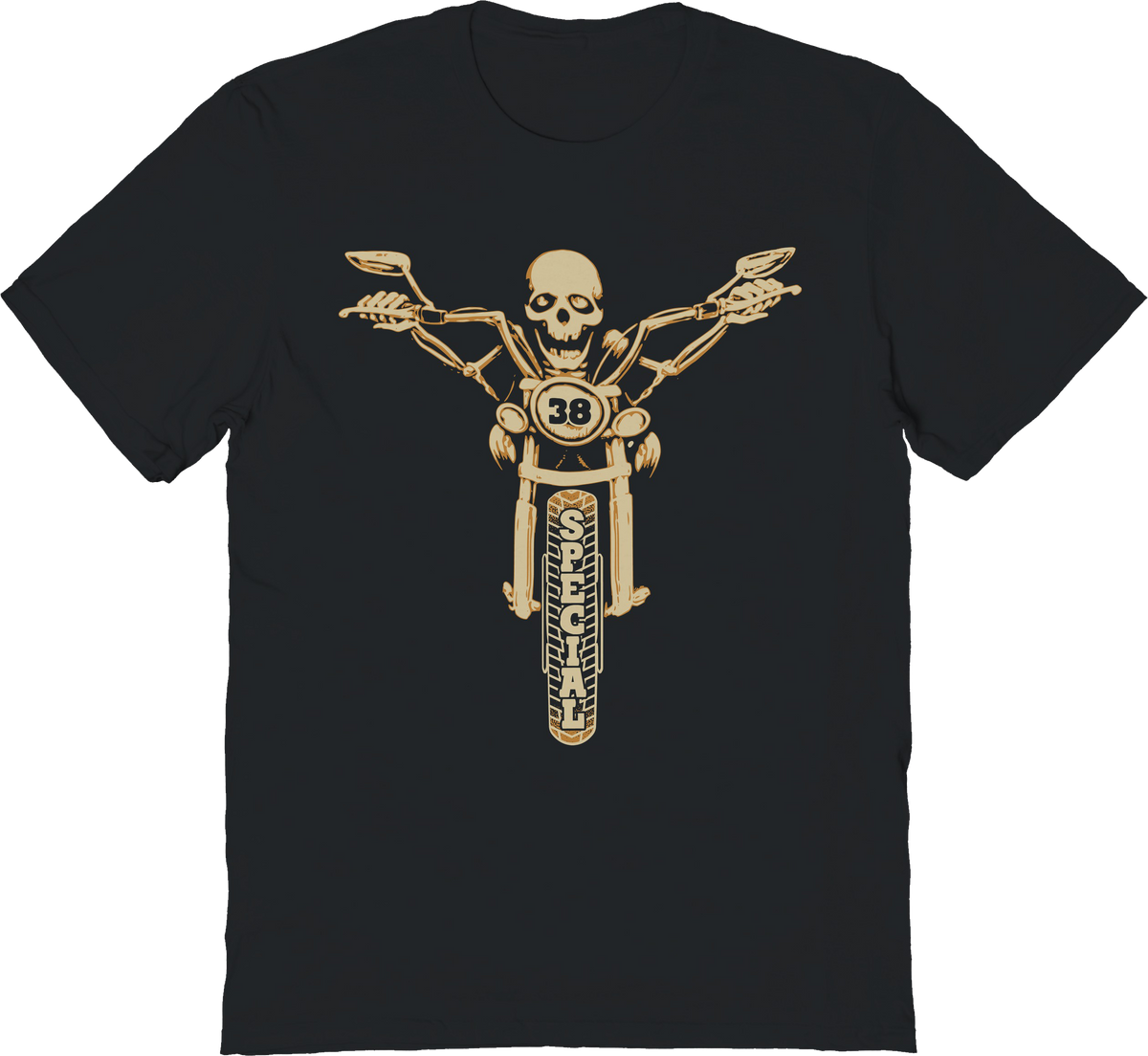 Skeleton On Bike 38 Special T-Shirt product image 1