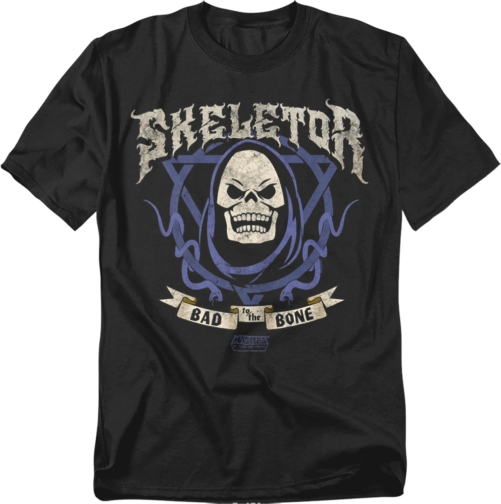 Skeletor Bad To The Bone Masters Of Universe T-Shirt product image 1