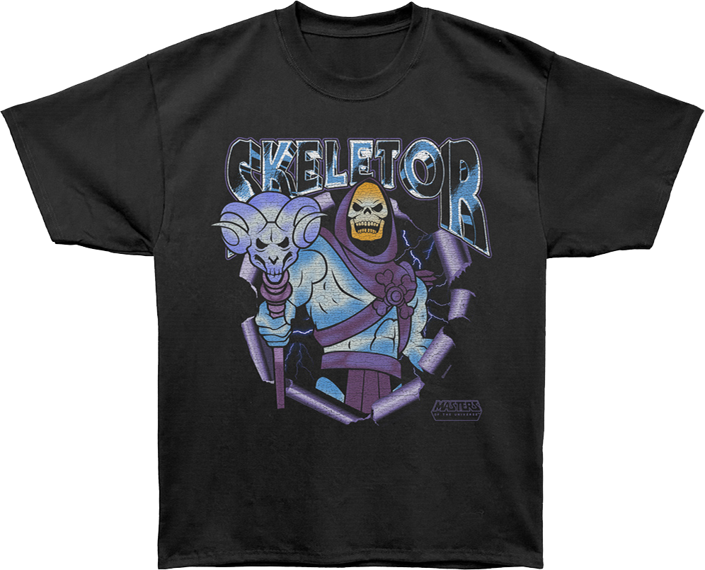 Skeletor Evil Pose Masters Of The Universe Oversized T-Shirt product image 1