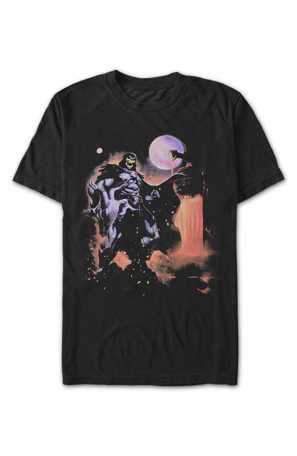 Skeletor Full Moon Poster Masters Of The Universe T-Shirt
