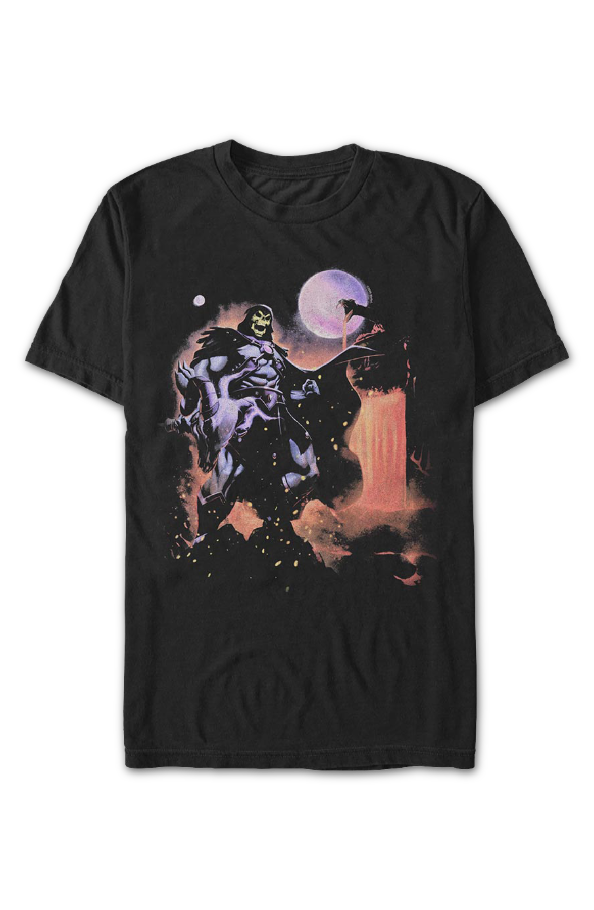 Skeletor Full Moon Poster Masters Of The Universe T-Shirt