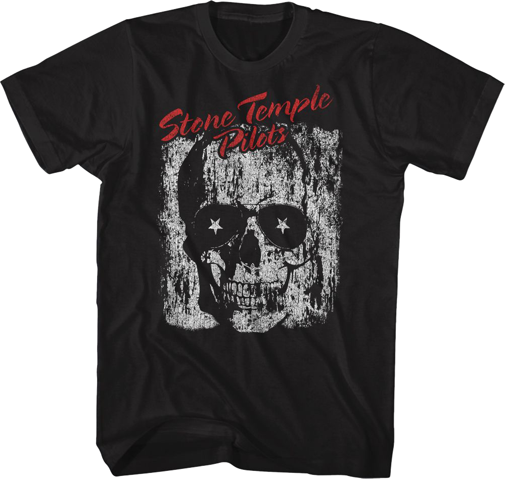 Skull Sunglasses Stone Temple Pilots T-Shirt product image 1