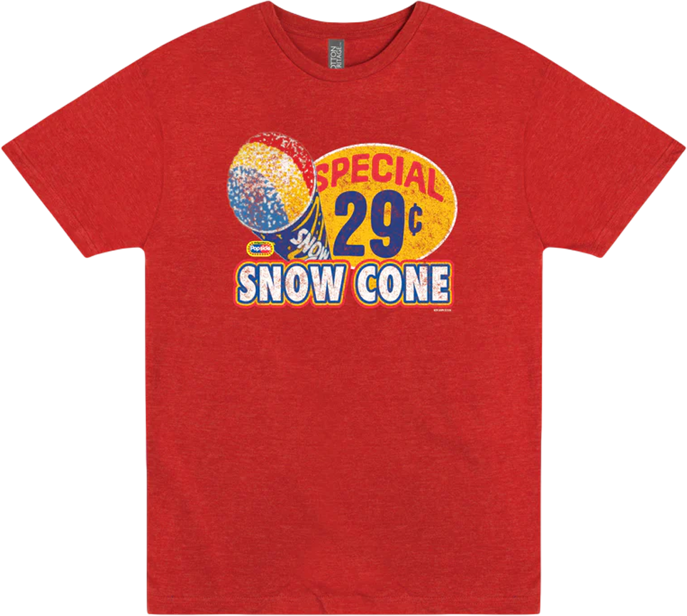 Snow Cone Popsicle T-Shirt product image 1