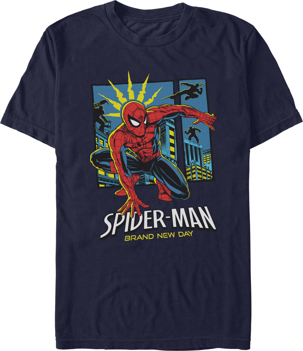 Spider-Man Brand New Day Marvel Comics T-Shirt product image 1