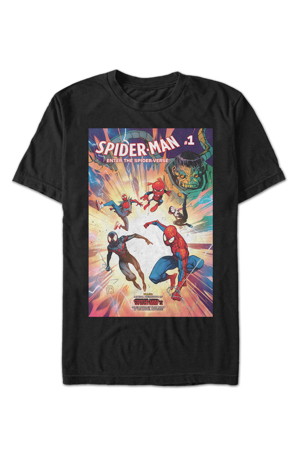 Spider-Man: Enter The Spider-Verse #1 Marvel Comics T-Shirt product image 2