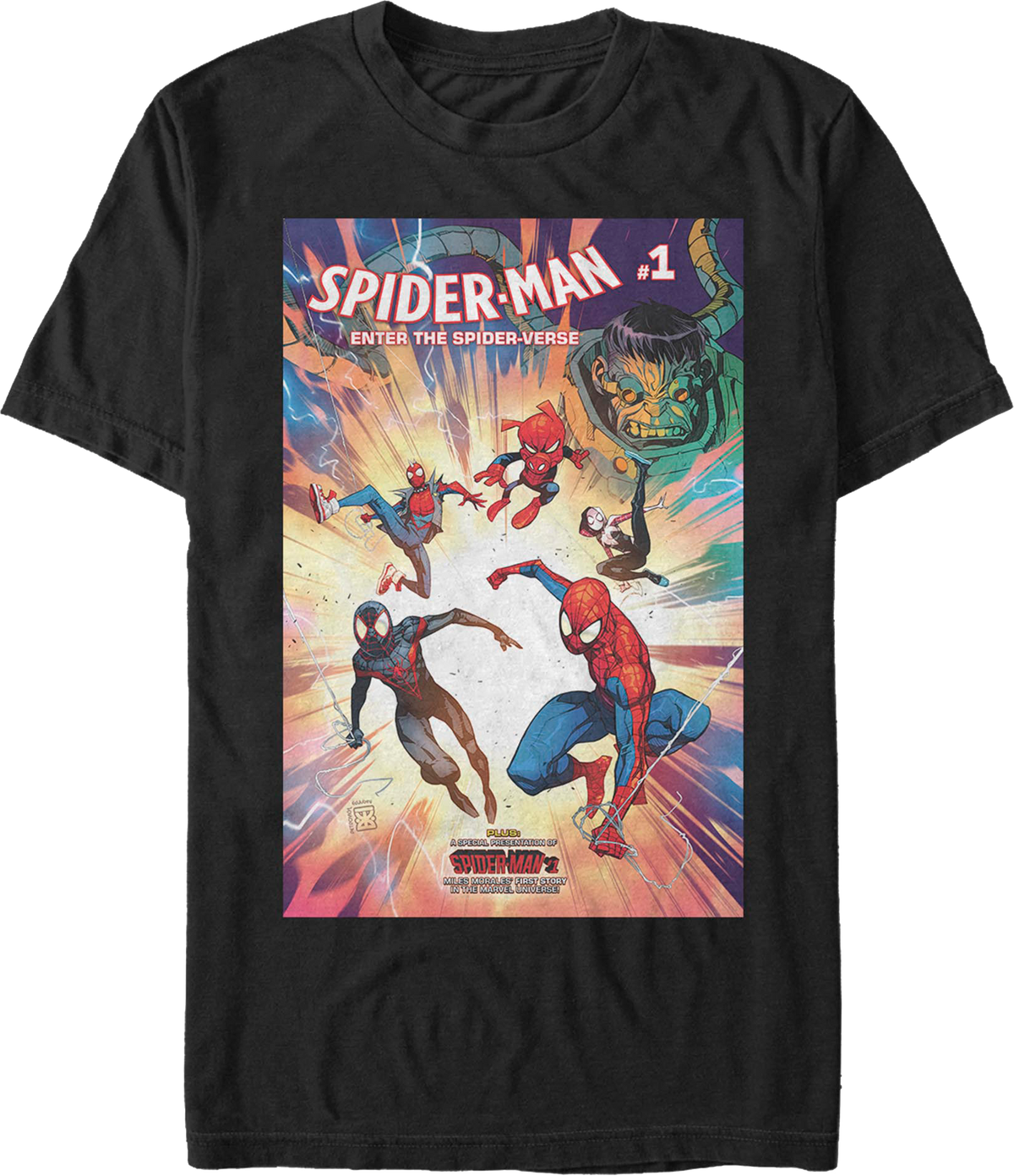 Spider-Man: Enter The Spider-Verse #1 Marvel Comics T-Shirt product image 1