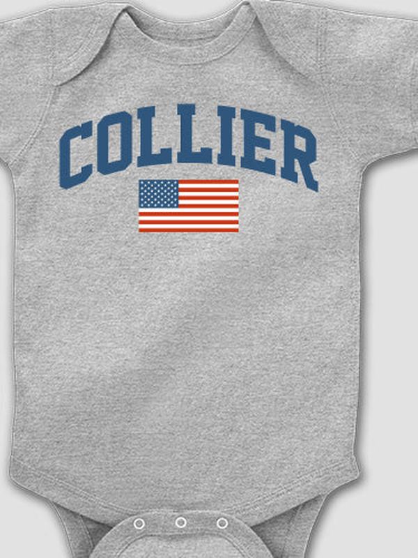 American Varsity : Printed Baby Bodysuits