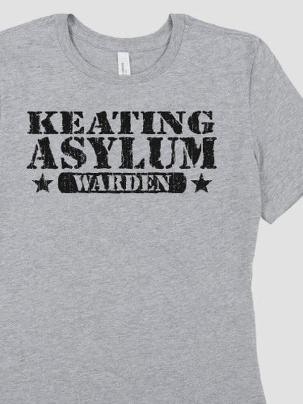 Asylum Warden : Premium Printed T-Shirts