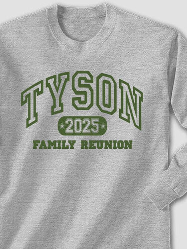 Athletic Family Reunion : Printed Long Sleeves