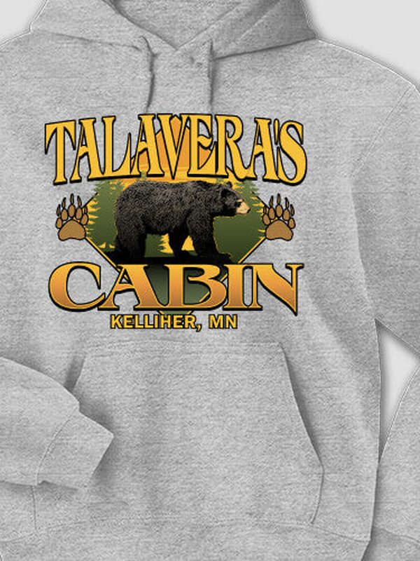 Bear Cabin : Printed Hoodies product image 5