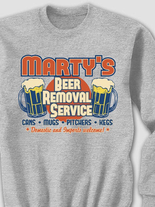 Beer Removal : Printed Sweatshirts product image 4