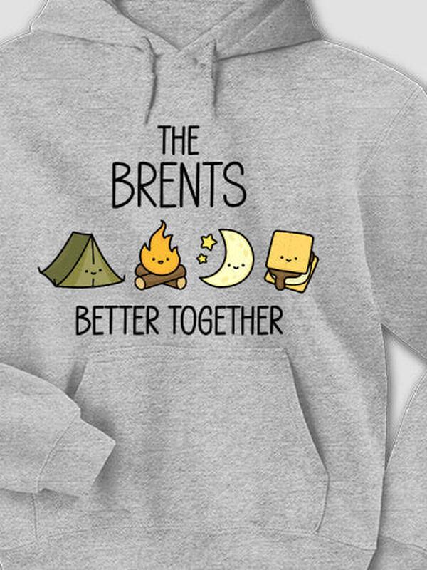 Better Together Camping : Printed Hoodies product image 3