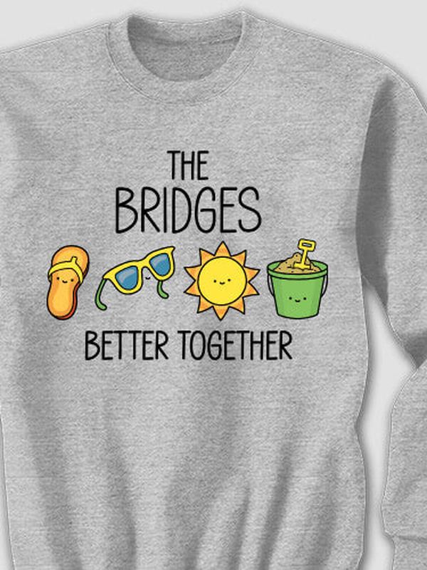 Better Together Vacation : Printed Sweatshirts product image 4