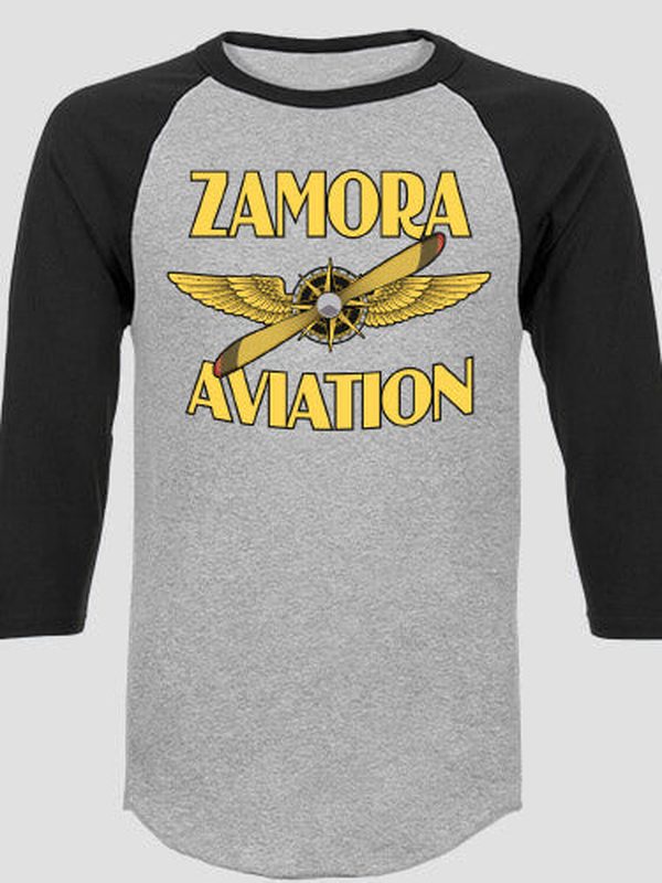 Aviation : Printed Raglan Shirts