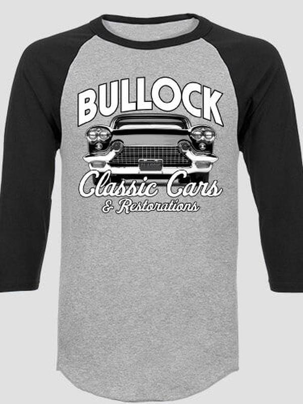 Classic Cars : Printed Raglan Shirts
