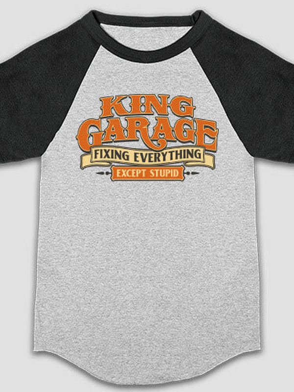 Fixing Everything Garage : Printed Raglan Shirts