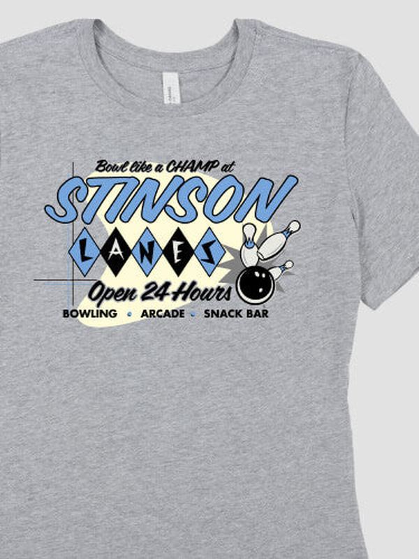 Bowling : Premium Printed T-Shirts