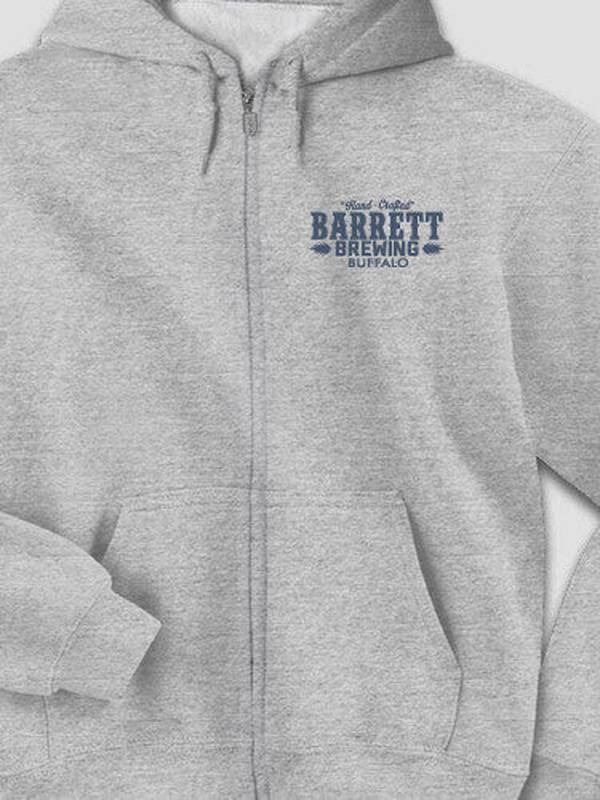 Brewing : Embroidered Zip Hoodies product image 4