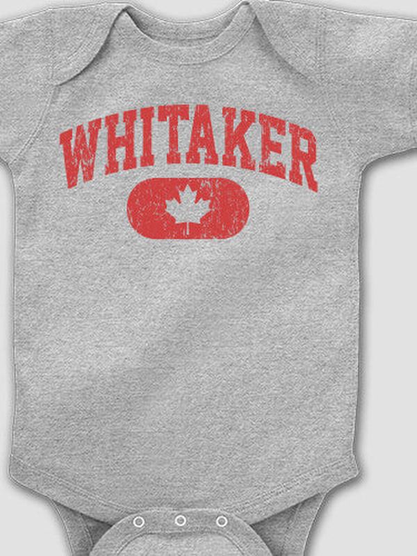 Canadian Varsity : Printed Baby Bodysuits